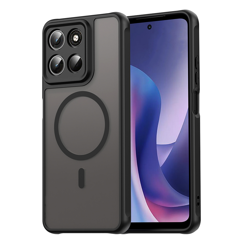 凡盾系列 Motorola moto g57 磨砂磁吸防摔殼 鏡頭全包覆 手機殼, , large