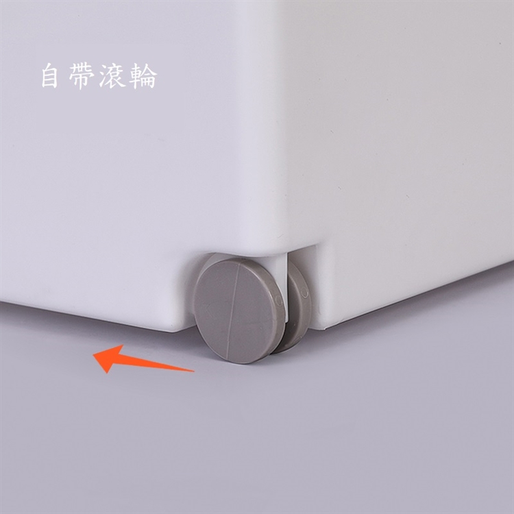 Daily Case Roller Storage Basket - Wide, , large