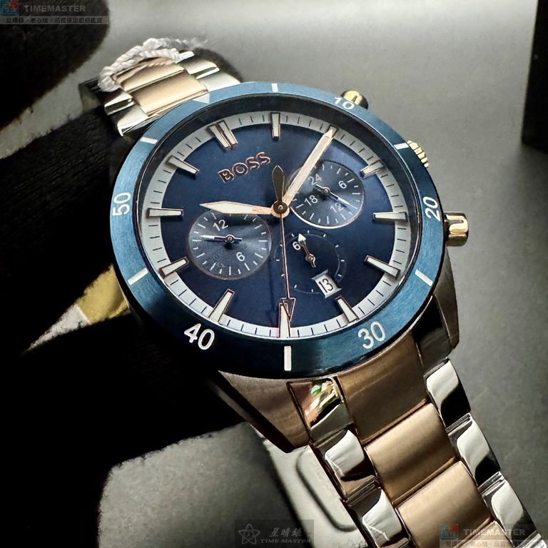 [TIMEMASTER] BOSS watch, 46mm, HB1513937, , large