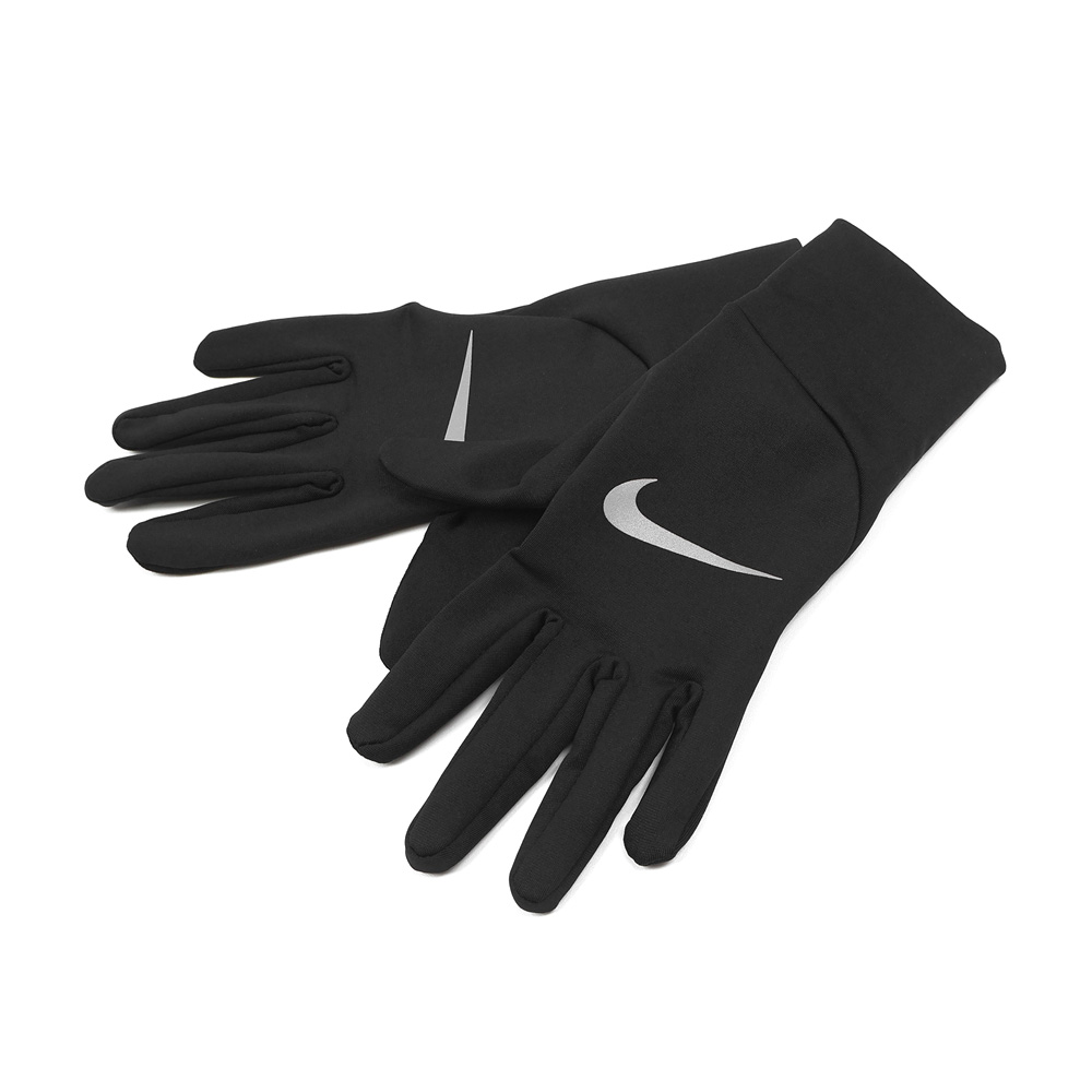 NIKE M PACER LIGHTWEIGHT 觸控慢跑手套 一雙入 保暖手套 精簡 防寒 保暖 貼合 螢幕觸控 N1010533082黑, , large