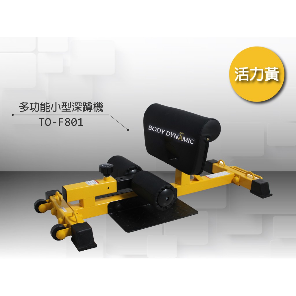 【德旺健身器材】 TO-F801 多功能小型深蹲機 娘娘蹲 SissySquat, , large