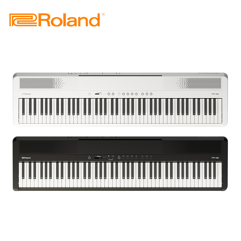 Roland FP-40 88鍵 數位電鋼琴 白色/黑色款 單主機【敦煌樂器】, , large