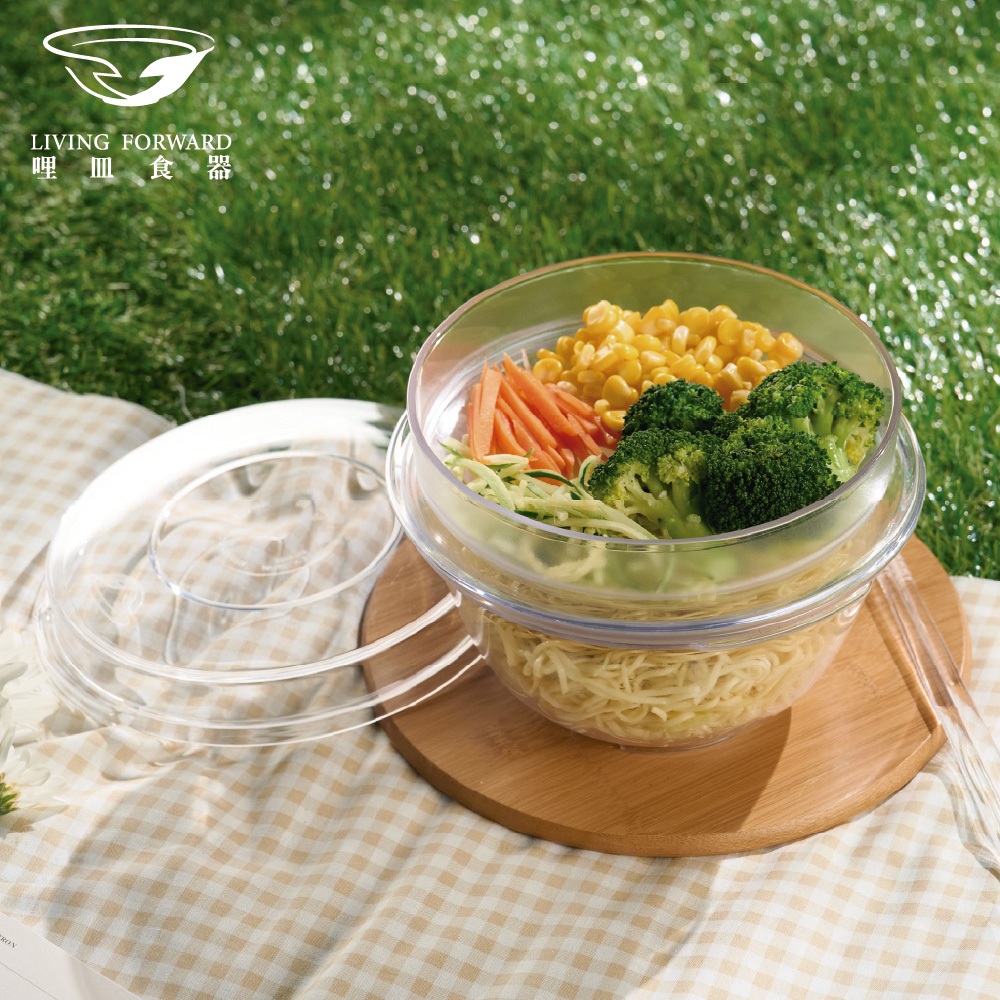 【哩皿食器】台灣製  食品級Tritan  分層湯麵碗, , large
