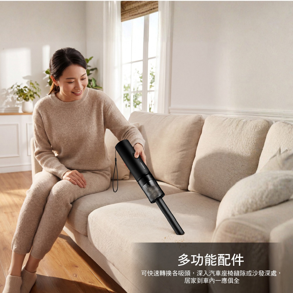 CHIMEI 奇美 隨手吸無線吸塵器 曜石黑 VC-HL09BK, , large