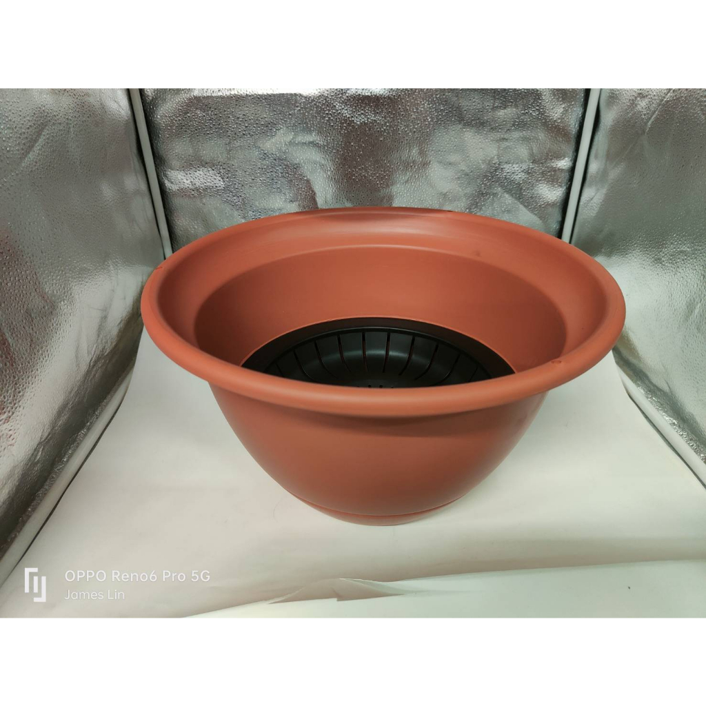 GS MALL 台灣製造 花盆座 塑膠花盆 園藝花盆 盆器 花器 栽培盆 大花盆 歐洲盆 花架 花盆, , large