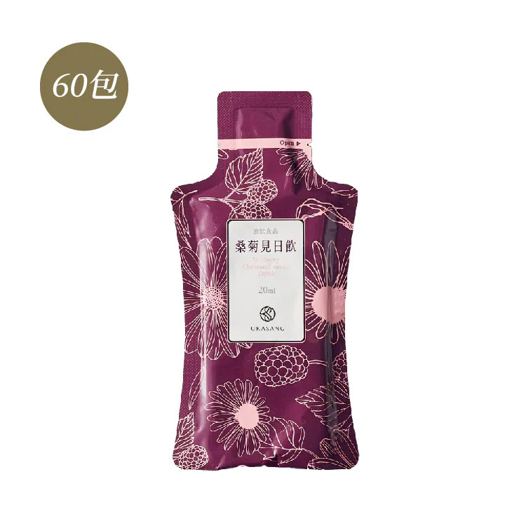 [日進生技]桑菊見日飲-無添加糖 ｜ 100%純天然食材 (20ml/包*60)(量販組-箱裝無禮盒), , large