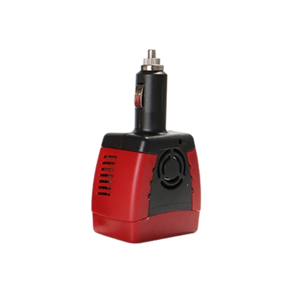 車用插座150W變壓器12v轉110v-USB2.1紅邊, , large