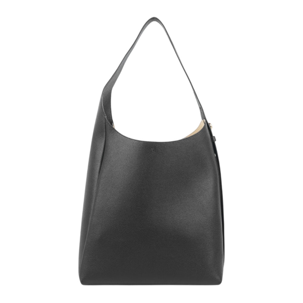 TORY BURCH Romy Hobo 金釦卵石紋肩背包, , large