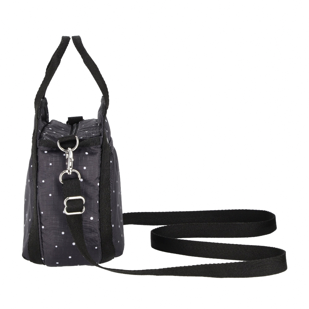 Lesportsac Small Jenni Crossbody 斜背手提水桶包 兩用包 側背包 送禮 禮物 女包(俏皮圓點), , large