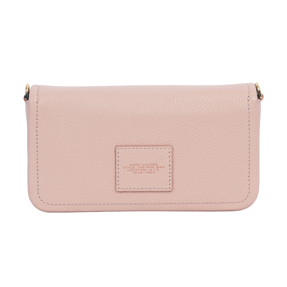 MARC JACOBS 粒面皮革迷你斜背包WOC/手拿包/玫瑰粉, , large