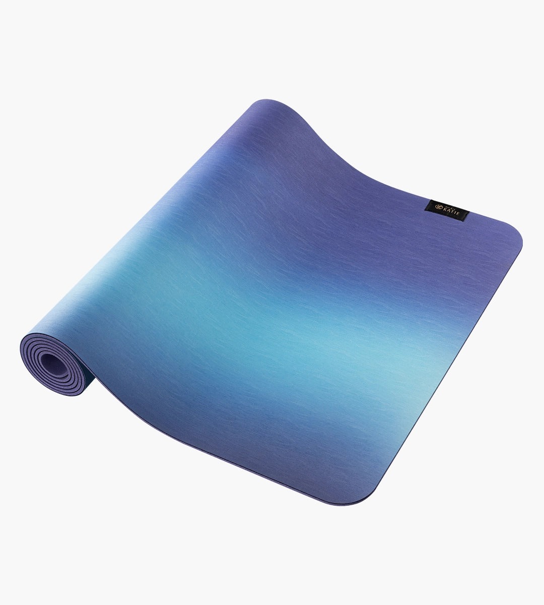 Flow With Katie Natural Rubber Yoga Mat 5mm (Ultra Violet), , large