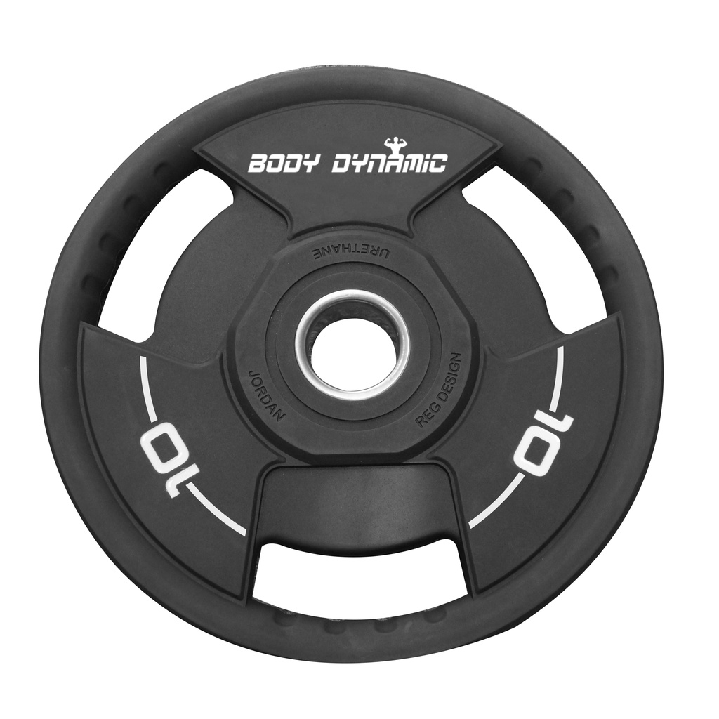[Body Dynamic] PU Weight Plates-10kg  (Set of Two), , large