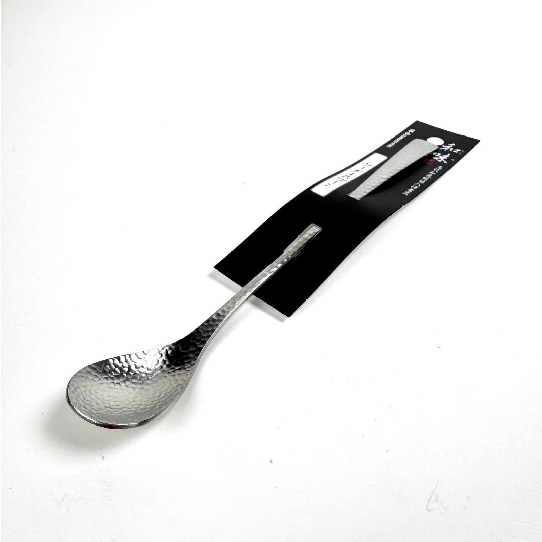 [片力] 不銹鋼 日式調味勺 ｜燕三條 ｜和味槌目18-8 艷消不鏽鋼餐具 SY-11, , large