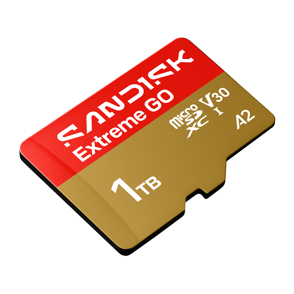 【SanDisk】Extreme GO 1TB microSDXC A2 U3 UHS-I V30 4K 記憶卡, , large