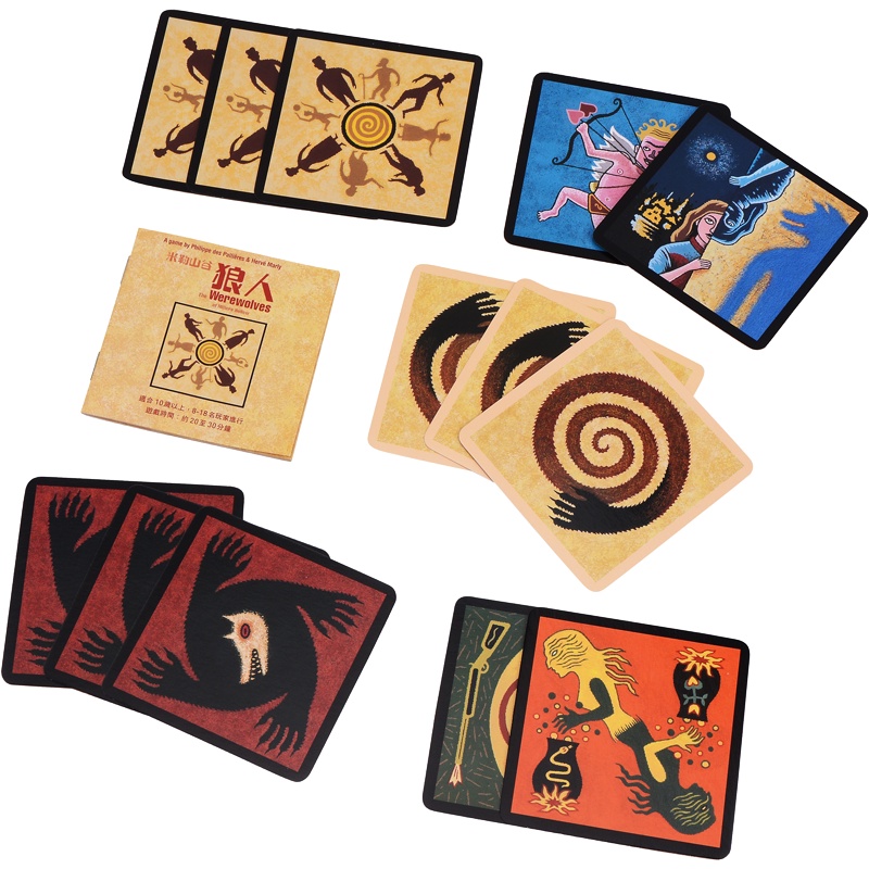 【Asmodee】米勒山谷狼人 繁體中文版 Werewolves Base Game｜派對聚會桌遊｜心機推理｜角色扮演, , large