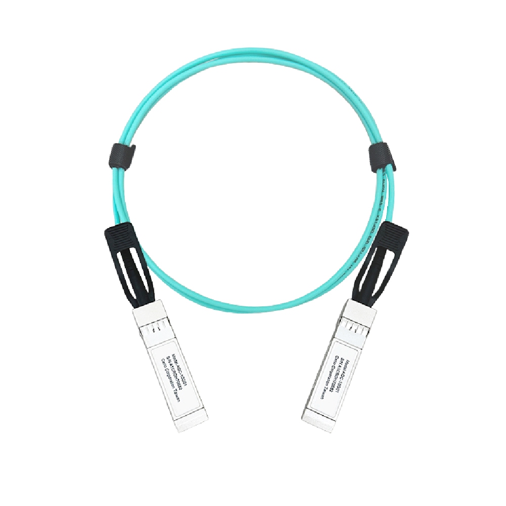 昌運監視器 CERIO 智鼎 AOC-10G03 3M 10GBASE-T SFP+ to SFP+ 3米AOC光纖線纜, , large