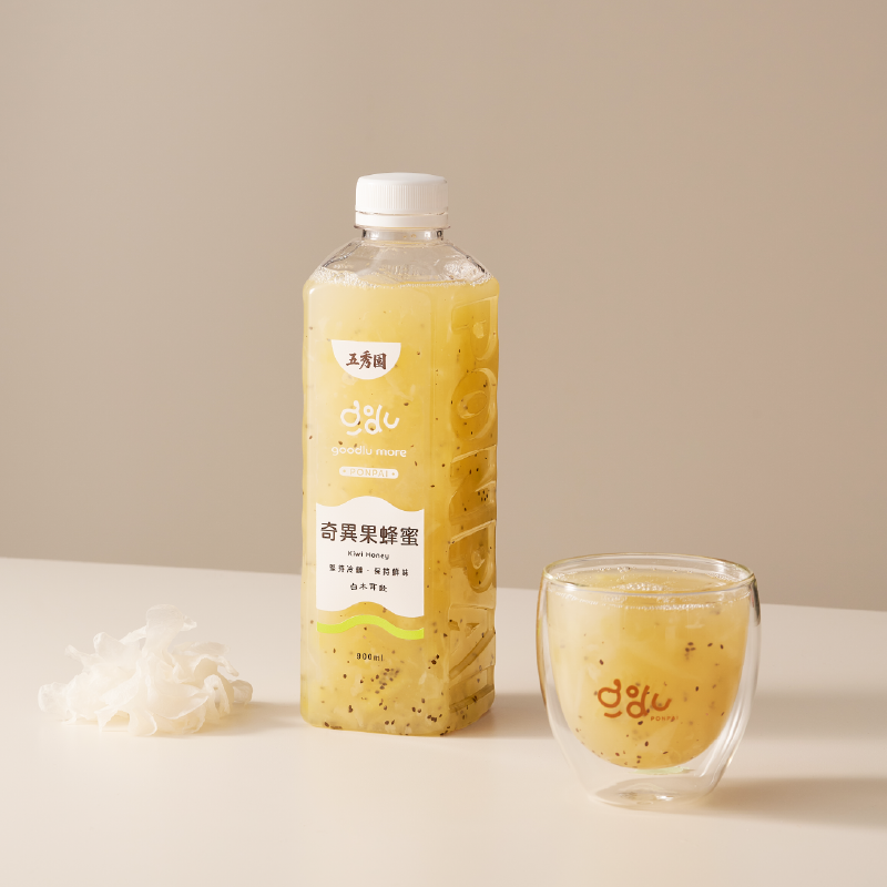 【古溜】奇異果蜂蜜白木耳飲 900ml, , large