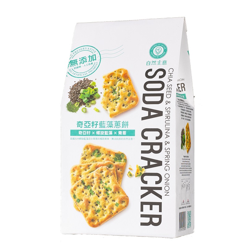 CHIA SEED  SPIRULINA SHALLOTS SODA CRAR, , large