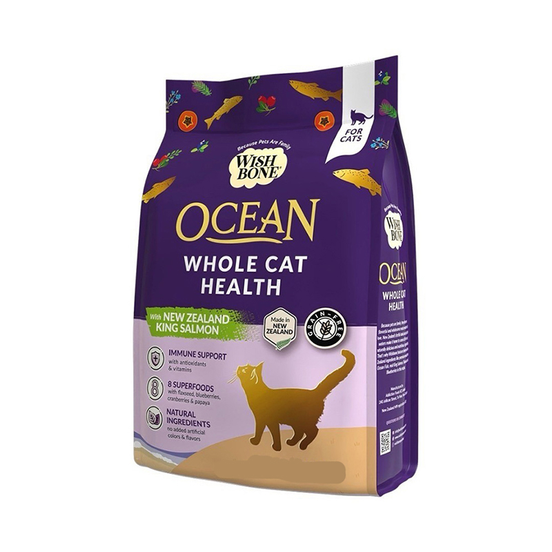 WISH BONE 貓飼料 無穀貓飼料 Ocean, , large