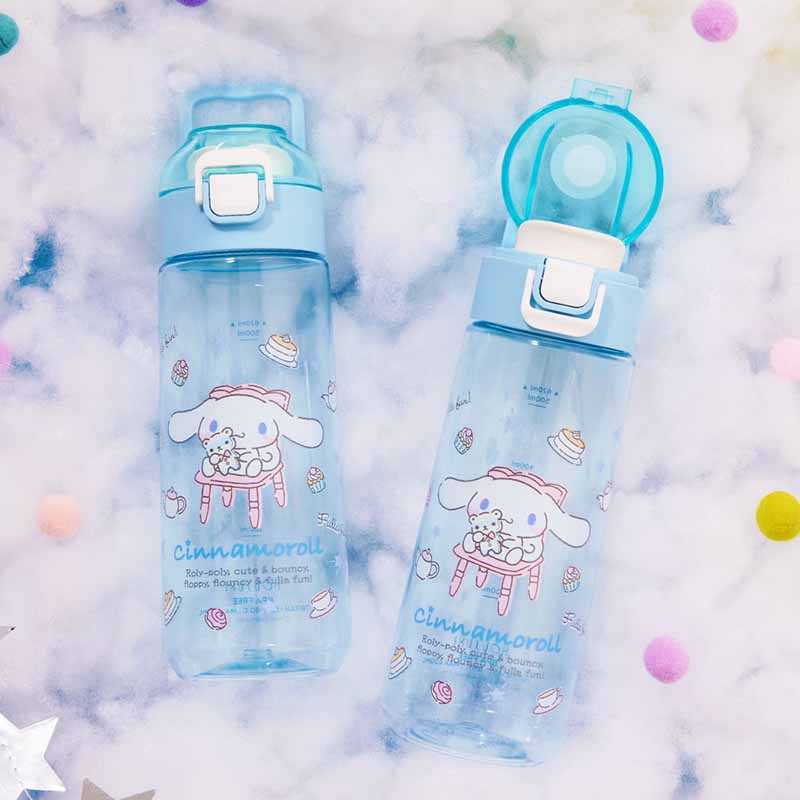 『HOUSUXI&middot;舒希』三麗鷗大耳狗喜拿-Tritan 彈蓋水瓶620ml(A2), , large