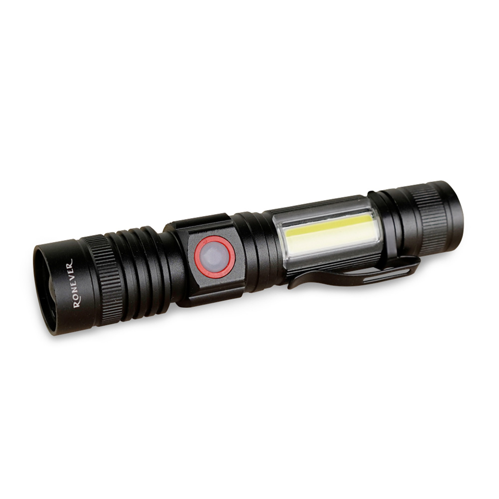 COB usb zoom flashlight, , large