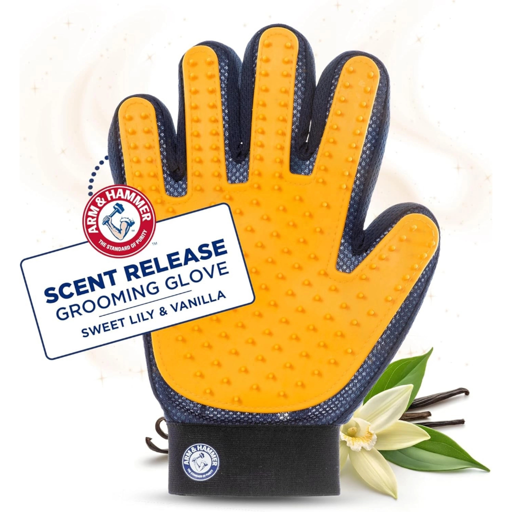 【PawHomie】ARM&HAMMER 魔法手套梳 香草 寵物 貓咪 狗狗  寵物梳子 狗狗梳子 順毛梳 拆結 排梳, , large
