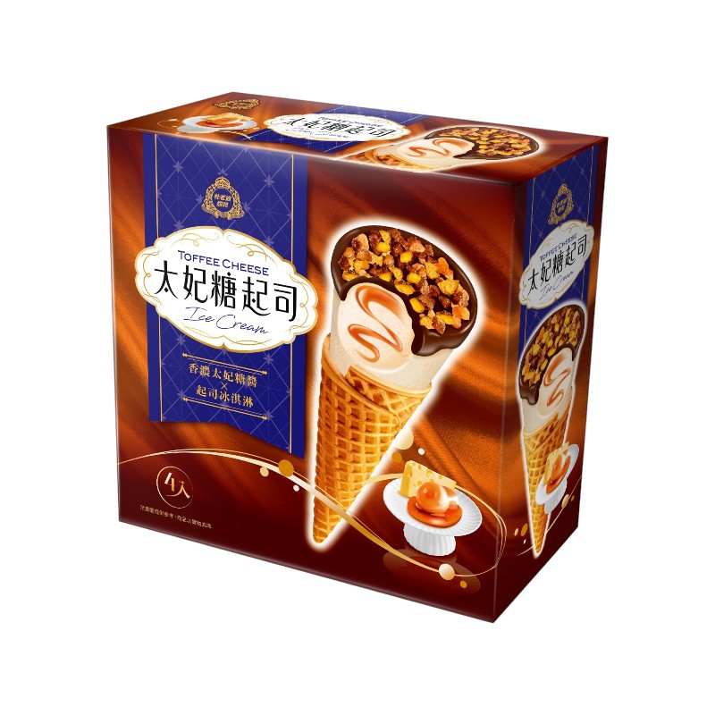 杜老爺甜筒太妃糖起司冰淇淋, , large