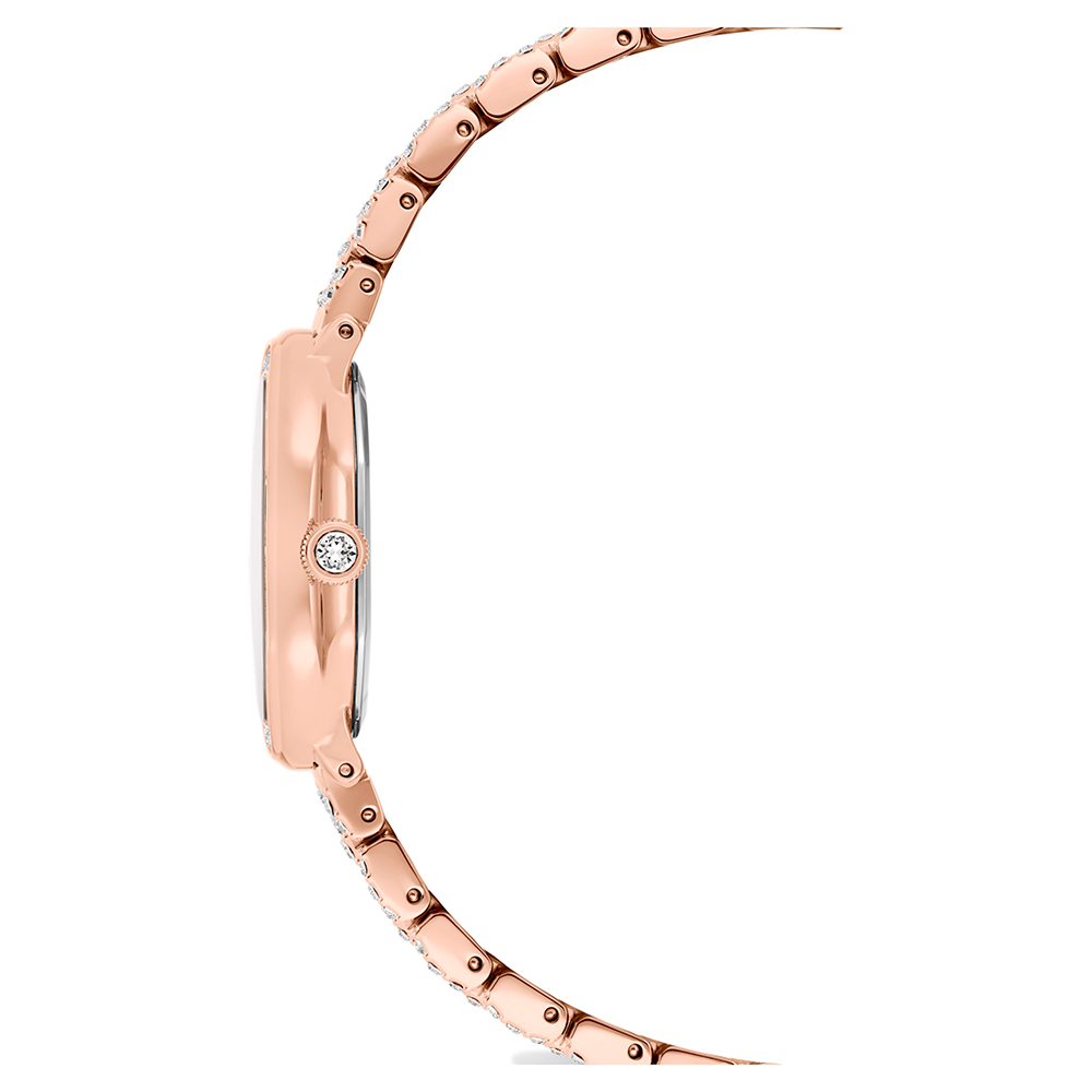 SWAROVSKI 施華洛世奇 Dextera Octagon 優雅水晶八角手錶 女錶-玫瑰金/32x23mm 生日情人節 推薦(5749449), , large