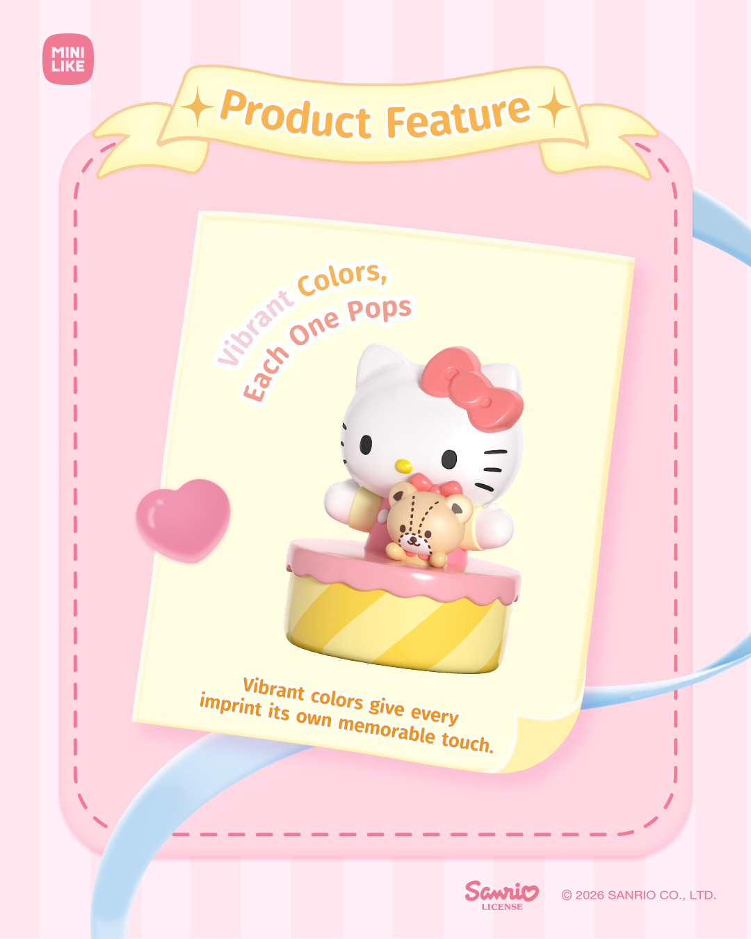 【際洋文化】Hello Kitty Style相伴印記系列萌趣豆, , large
