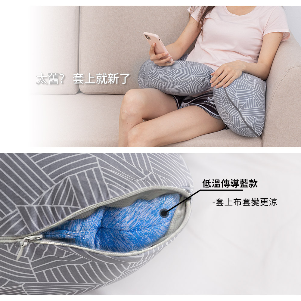 【旭】 日本旭川側睡枕專用枕套 涼感透氣 替換布套, , large