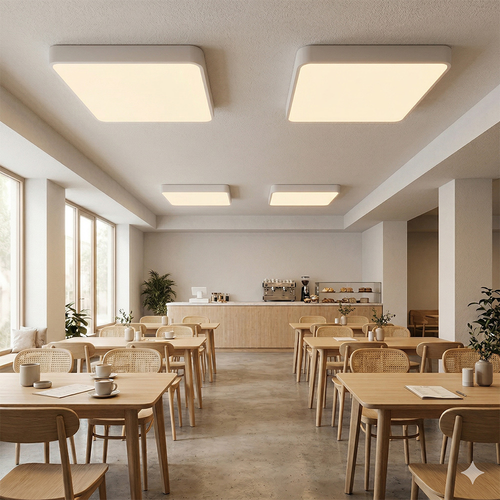 【H&R安室家】遙控調光 50CM方寸之光 LED吸頂燈HR23981, , large