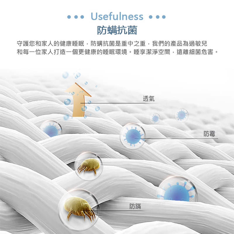 【KIKY】二代韓式克萊兒高碳鋼舒眠型彈簧床墊, , large
