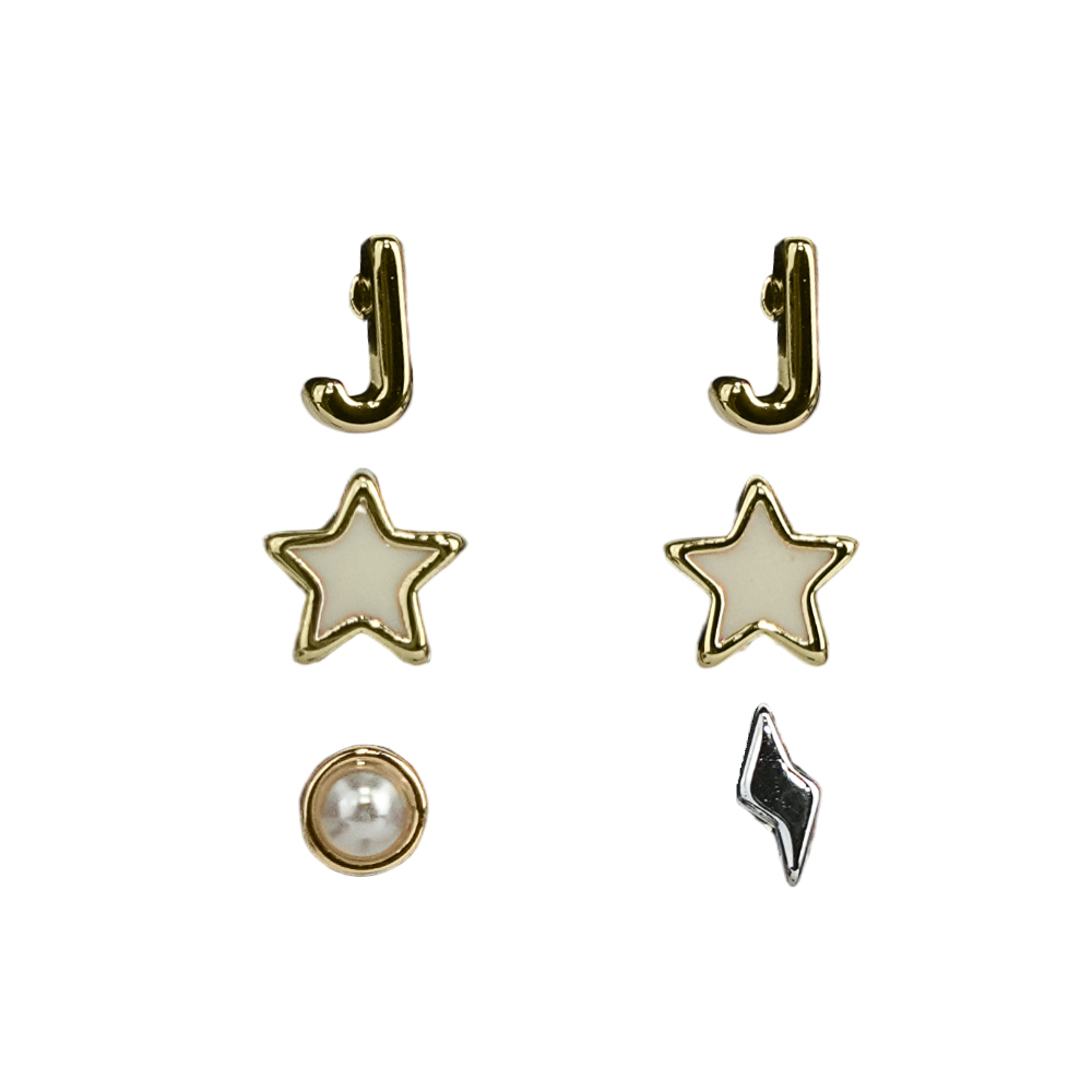  earrings, , large