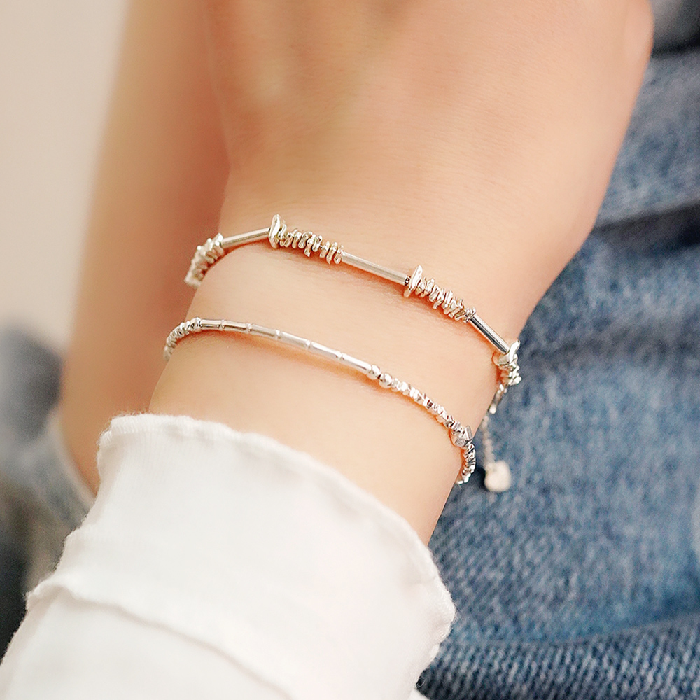 The Earth Song Sterling Silver Bracelet, , large