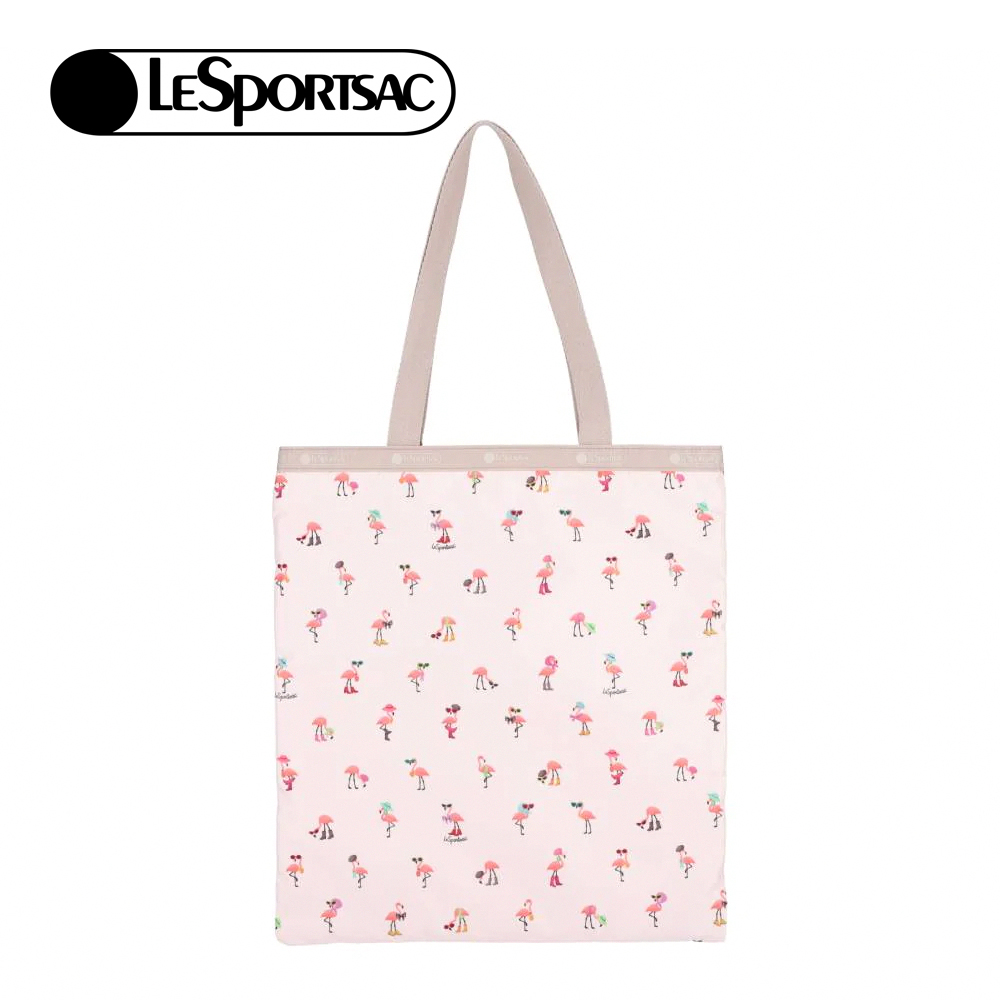 Lesportsac Large Emerald Tote 大型肩背托特包 購物袋 手提袋 送禮 禮物 推薦 女包(紅鶴海島派對) L261-1589P-HG20, , large