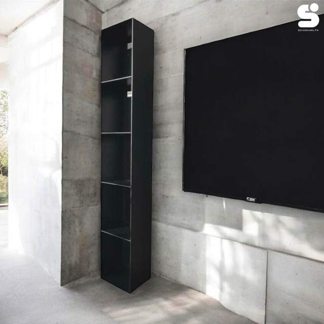 【 SHAONIANNA.TW 】台灣製造工業風金屬展示櫃｜40&times;35&times;180cm 五層收納層架｜粉體烤漆｜居家／商空展示, , large
