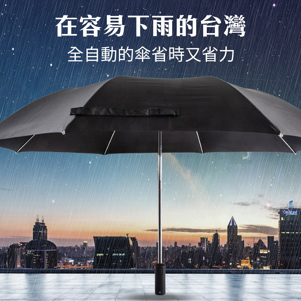 『保固三個月』全自動 電動傘 一鍵開傘一鍵收傘 8骨鋁合金玻璃纖維 高密度300D加厚記憶布 USB充電 晴雨傘 陽傘, , large