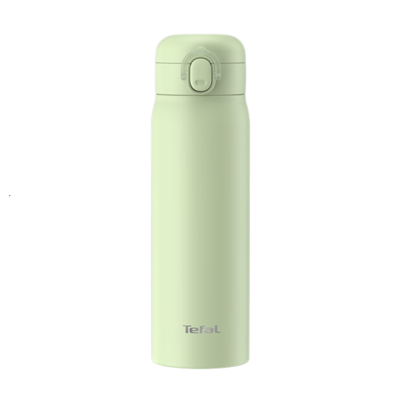 特福法式簡約彈蓋不鏽鋼保溫杯500ml, , large
