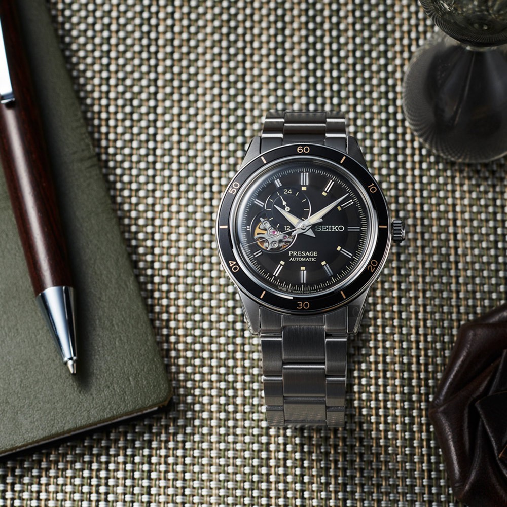 SEIKO 精工 Presage Style60&rsquo;s系列機械錶 4R39-00Z0D/SSA425J1, , large