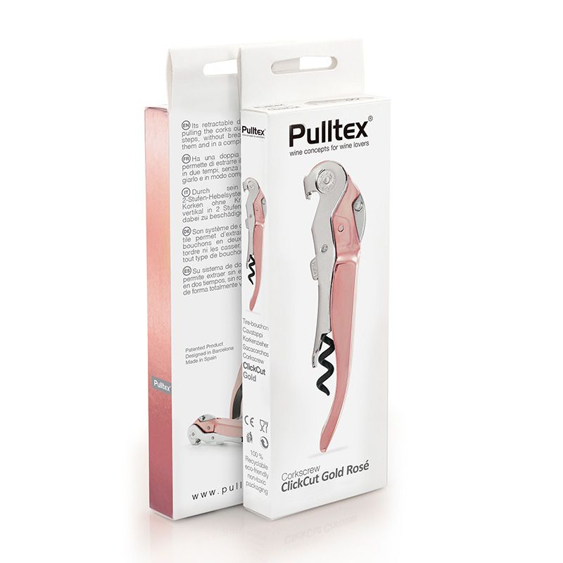 西班牙 Pulltex ClickCut Corkscrew Ros&eacute;, , large
