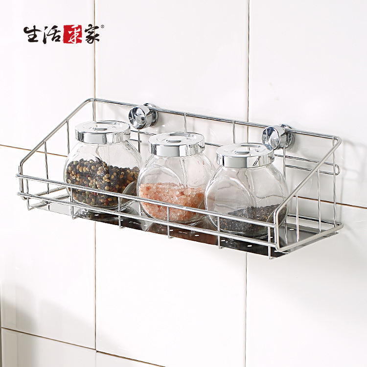SHCJ 調味瓶罐架 台灣製SUS304 瓶罐架 壁面收納 調味料架 料理工具架, , large