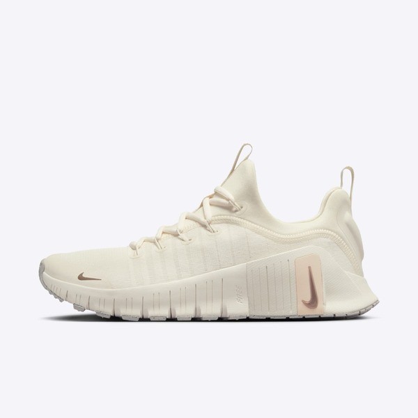 Nike W Free Metcon 6 女 訓練鞋 運動 健身 重訓 分襪式 緩震 象牙白 [FJ7126-100], , large