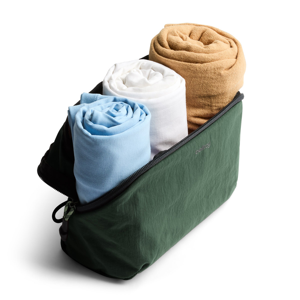 Bellroy Lite Packing Pouch 3L 旅行收納袋 化妝包 小物收納包 盥洗包 禮物 送禮 推薦(森林深綠), , large