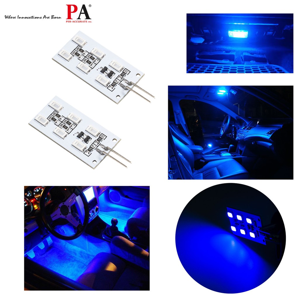 【PA LED】奧迪 AUDI 福斯 VW 專用 5630 6晶 SMD LED 腳踏燈 車門燈 手套箱燈 原廠升級模組, , large