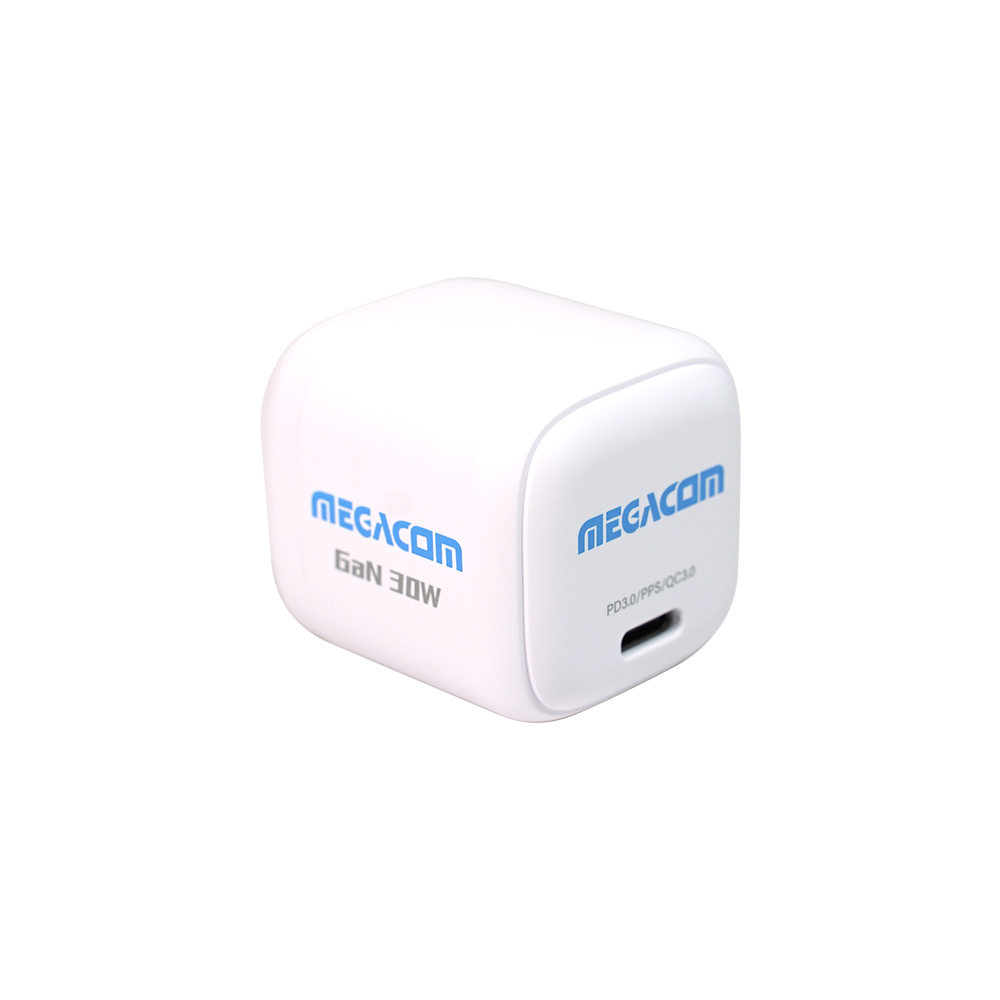 Megacom ME-1012 Foldable Gan Wall Charger 30W, , large