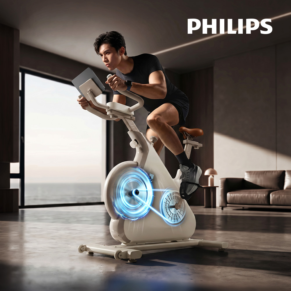 【PHILIPS】FIT3104B1   飛利浦智發電訓練單車 小野馬Lite, , large