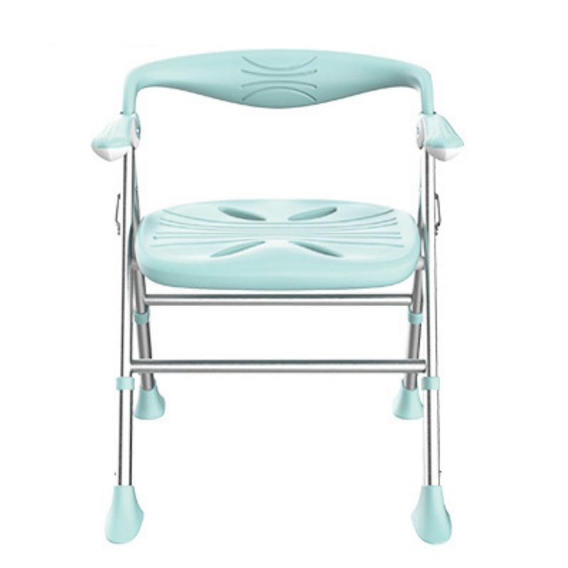 Aluminum alloy armrest backrest bath chair foldable armrests non-slip chair bath chair, , large