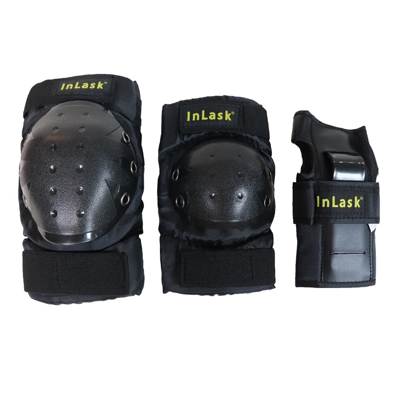 【InLask 英萊斯克】護具套組(護膝+護肘+護手掌), , large