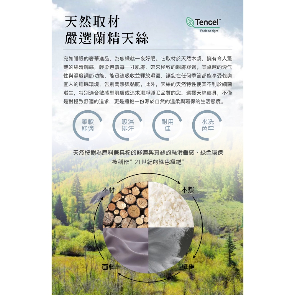 台灣製~頂級100%60支天絲四件套床包組-雙人(含兩用被)/四色任選 8/1-9/9 滿千送【AOC】超聲波智能電動牙刷1個, , large