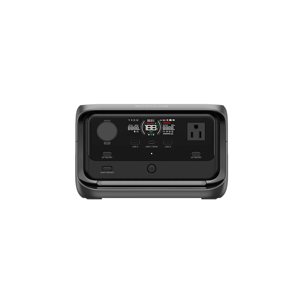 【固士特】EcoFlow RIVER 3 Max Plus (RIVER 3 Plus+額外電池EB600) 儲能電源+60W太陽能板 加贈後背包, , large